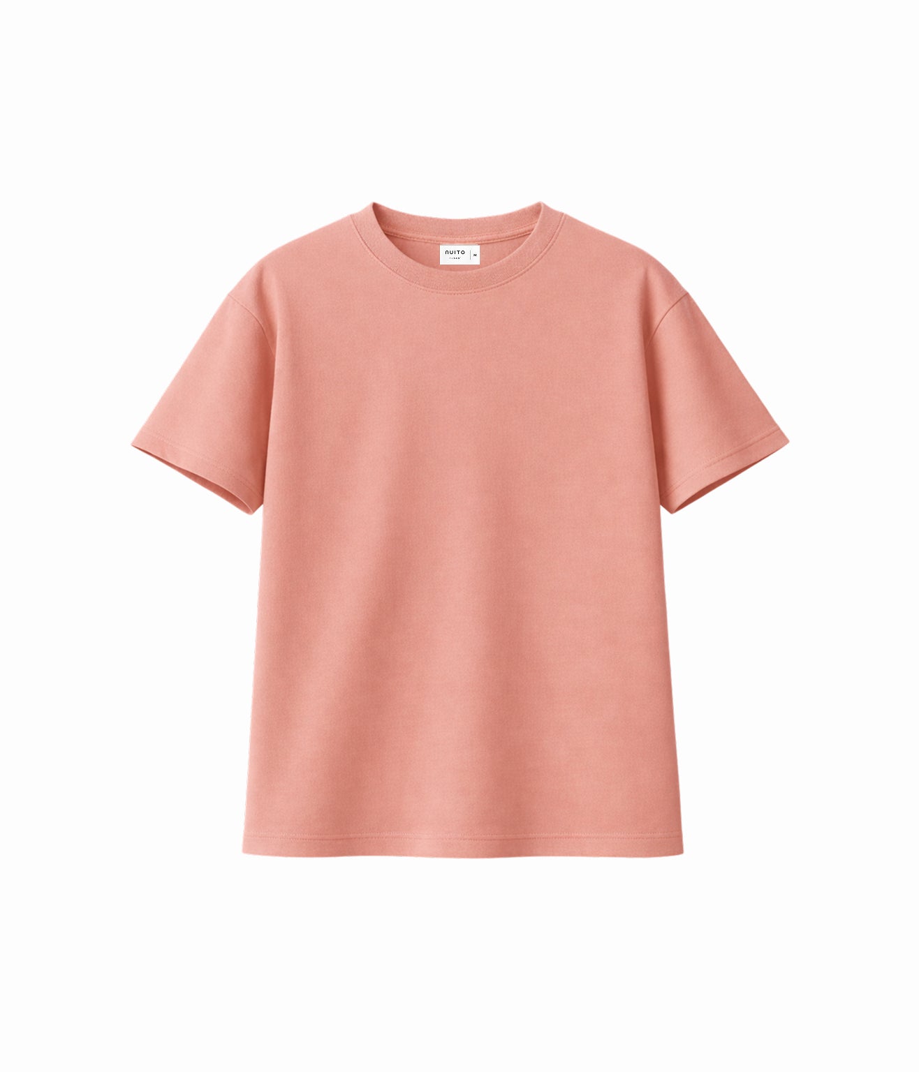 NUITO Skater Edit in Mahogany — men's drop shoulder bamboo cotton tee, NUSKN fabric India