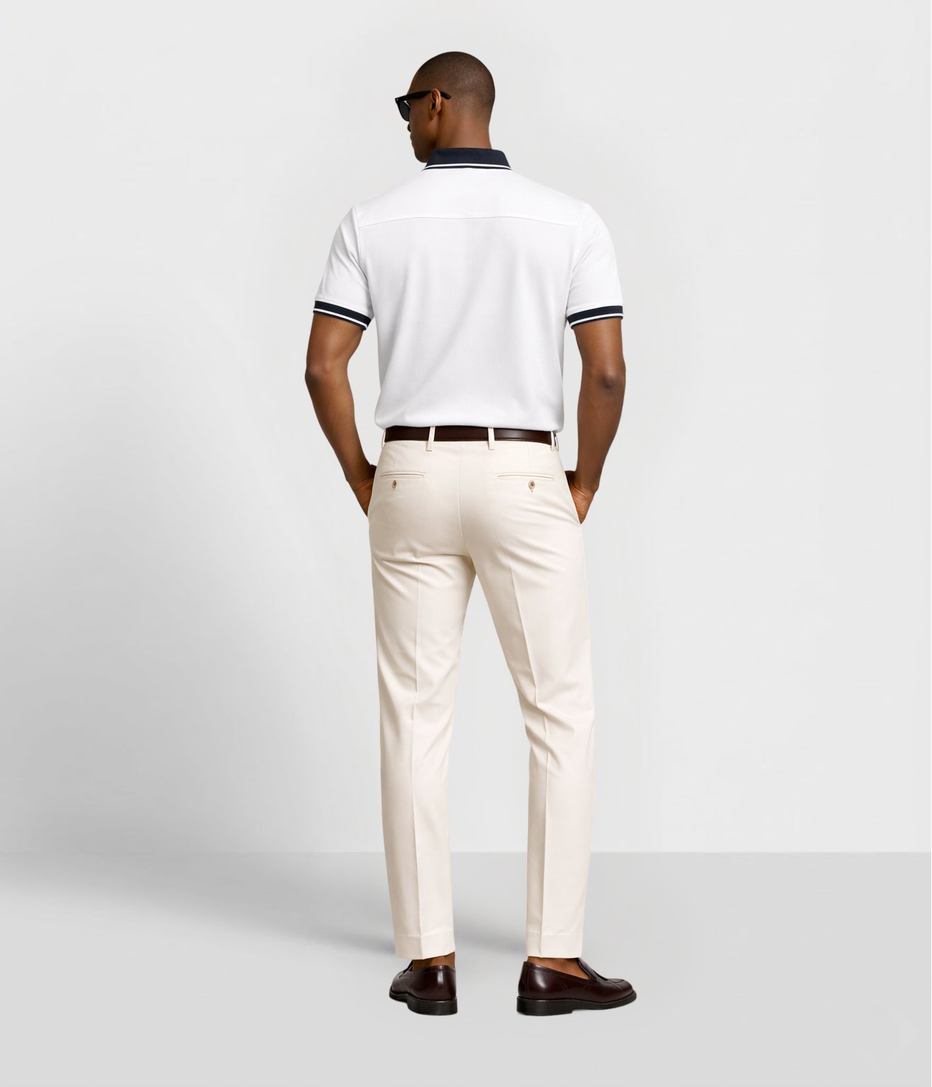 NUITO nuLUX polo in Tennis Edition — men's premium polo shirt, Tencel compact cotton India