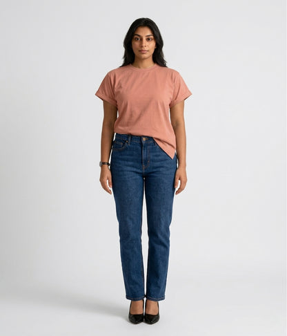 NUITO Kimono Edit top in Mahogany — women's premium soft kimono top, NUSKN fabric India