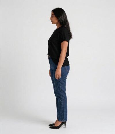The Kimono Tee - Space Black