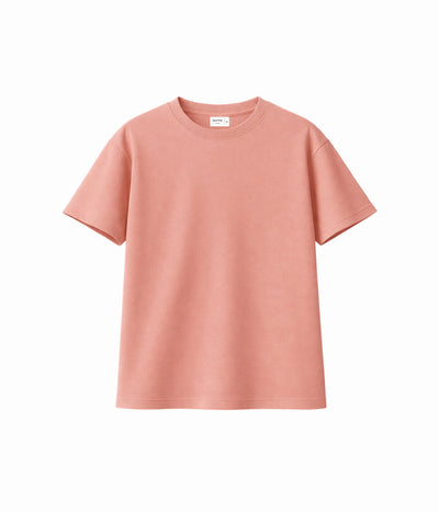 NUITO Skater Edit in Mahogany — men's drop shoulder bamboo cotton tee, NUSKN fabric India