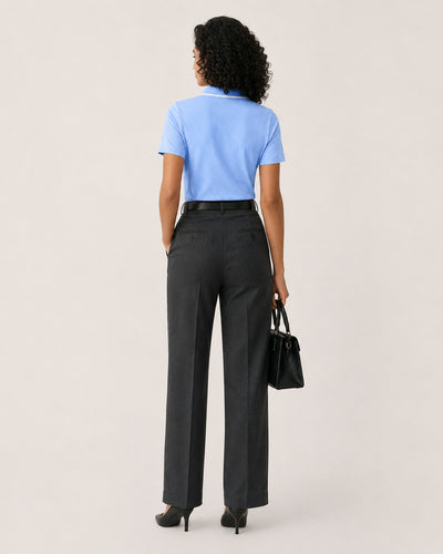 The Tencel Polo - Air Blue