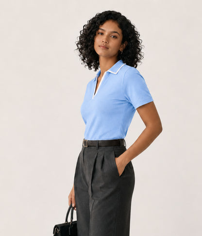Polo Edit - Air Blue