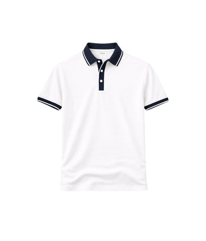NUITO nuLUX polo in Tennis Edition — men's premium polo shirt, Tencel compact cotton India